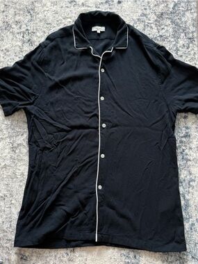 Reiss Men’s Black Button Down Shirt